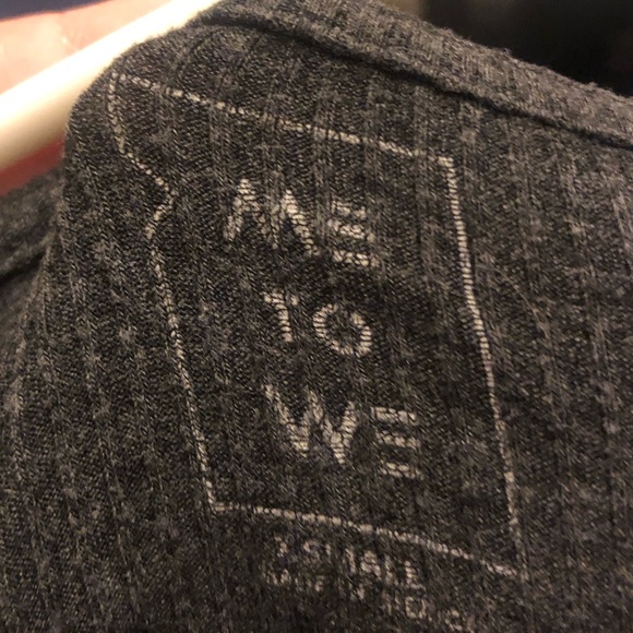 Me to We Womens Shirt Blouse Brown Top Size XS - Picture 3 of 3